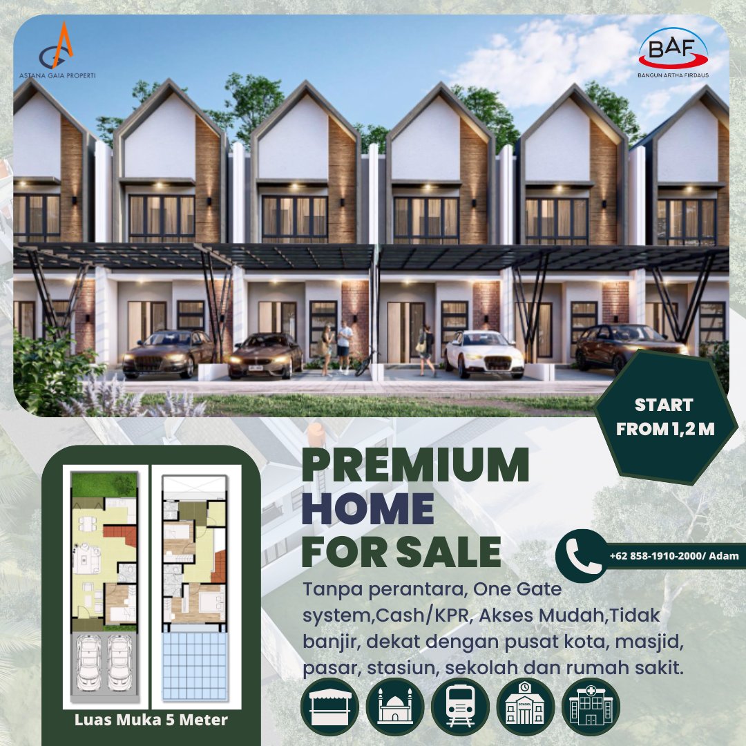 Cluster Ekslusif 9 Unit Area Bintaro Tidak Banjir Dan Akses Mudah + Free Kanopi/unit

#AstanaBintaro 🏠#rumah #rumahminimalis #rumahmodern #rumahminimalismodern #rumahbintaro #cluster #bintarojaya #RumahTermurah #BebasBanjir #AksesMudah