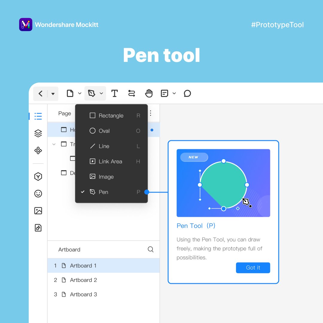 🎨 Unleash Your Creativity with Mockitt's New Pen Tool for Unrestricted Graphic Design! 🖌️✨🚀 Mockitt's Pen Tool is ready to embark on a journey of unrestricted graphic design like never before. 🌟🎉
bit.ly/42YatQN
#WondershareMockitt #mockitt #wondershare