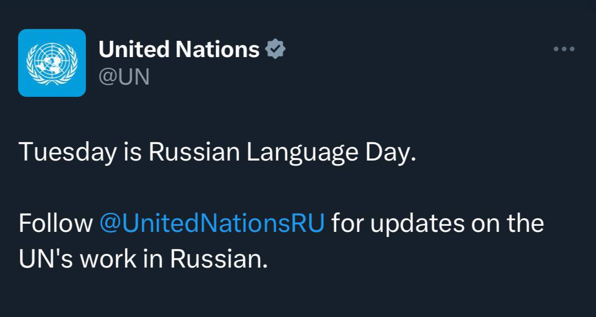 lesiavasylenko's tweet photo. The most ridiculous tweet ever award goes to @UN - have you seen all the crimes committed by #russia? How about the news this morning? https://t.co/Xa7cZ2ev5V