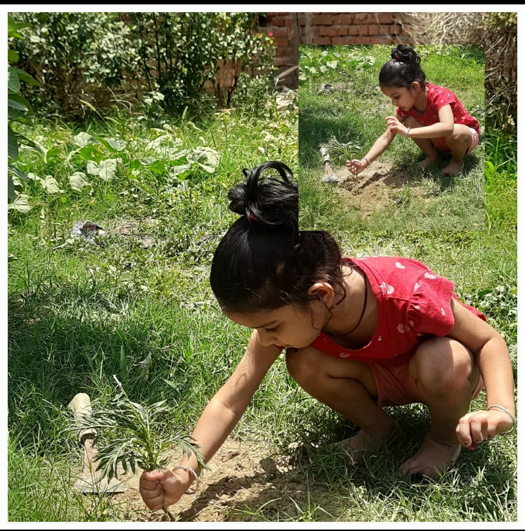 One of the first conditions of happiness is that the link between man and nature shall not be broken.” So little bal bhavanites have  taken a vow to protect mother earth by doing their parts.#WorldEnvironmentDay #SustainableLiving <a href="/BBPSMV/">Bal Bhavan Public School</a> <a href="/EduMinOfIndia/">Ministry of Education</a> <a href="/vividh87/">Vividh Gupta</a> <a href="/KavitaMehrotra7/">Kavita Mehrotra</a>