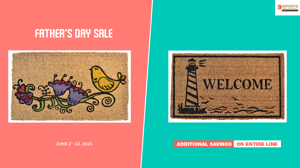 GwGOutlet's tweet photo. Welcome guests in style with our vibrant multicolor finish door mat, adding a pop of color and personality to your entryway.

https://t.co/ux8EKvpYW5

#HappyFathersDay #flooring     #HomeSweetHome #gwgoutlet https://t.co/AvJH4yqVFF