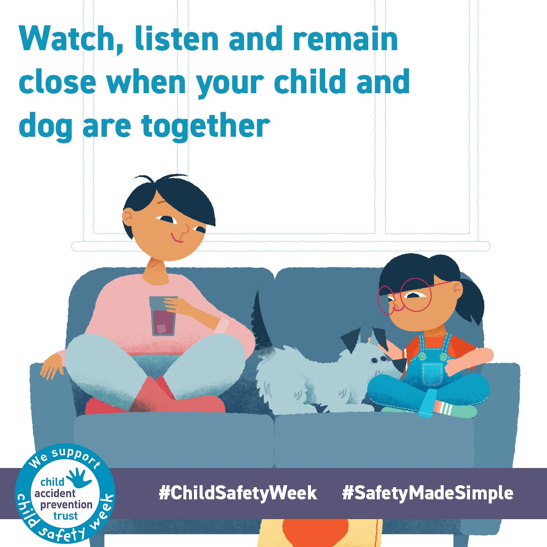 We’ve teamed up with <a href="/DogsTrust/">Dogs Trust 💛🐶</a>, <a href="/RSPCA_official/">RSPCA (England & Wales)</a> and <a href="/DefraGovUK/">Defra UK</a> to bring you two brand new free fact sheets with bite-sized safety tips to keep your dog and children safe and happy together.

Download yours: capt.org.uk/dogs-and-child… 

#SafetyMadeSimple #ChildSafetyWeek