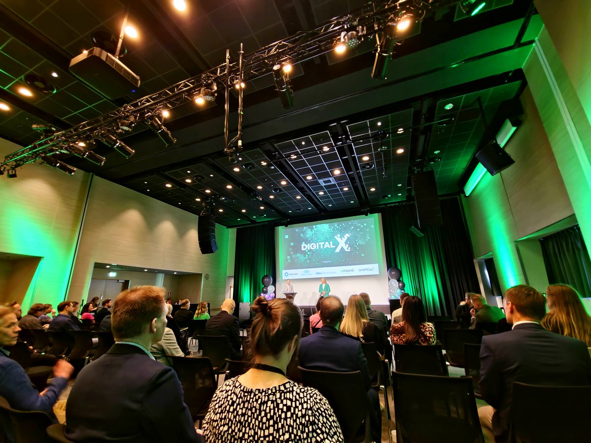 kipinasoftware's tweet photo. Kipinöimässä tänään #digitalx23 tapahtumassa. Tuu tapaamaan meitä ja juttelemaan teknologisen kehityksen trendeistä https://t.co/uKJcGrDhBW