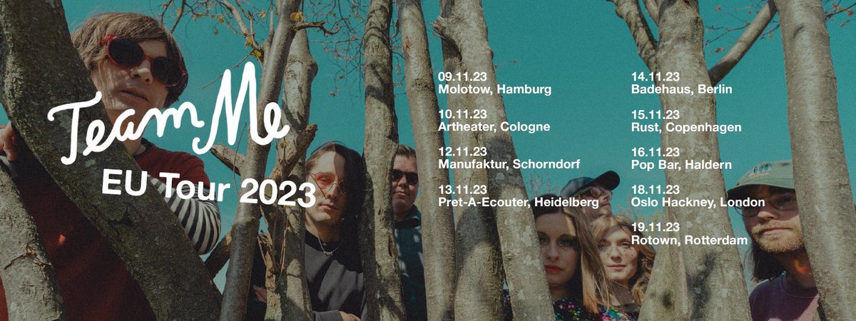 Super excited to announce that we are going on our first European tour since 2015 this Fall! Pre-sale starts tomorrow at 10 BST / 11 CEST. General sale is up Friday at 10 BST / 11 CEST. We can’t wait <3