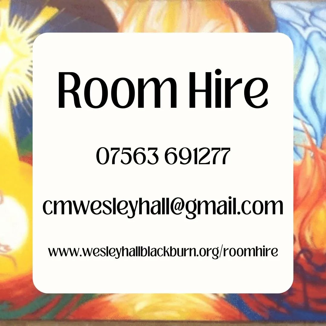 Looking for a space to hold your Tuesday meetings or events? Look no further than Wesley Hall! We offer affordable room hire rentals, with plenty of space to accommodate your needs. 

#WesleyHall #RoomHire #Blackburn #CommunitySpace : buff.ly/3StmyaU