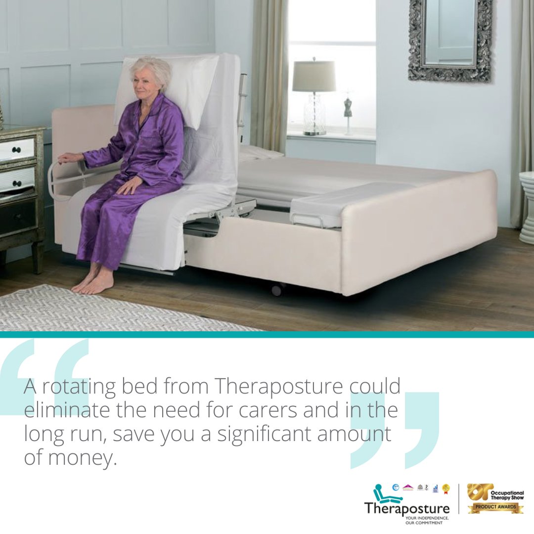 Theraposture's tweet photo. The cost of care and how a Theraposture rotating care bed can save you money whilst enabling you to maintain your independence at home.
👉 https://t.co/ocH1T0MVLu
#RotatingBed #Rotoflex #MedicalBed #HospitalBed
#CareBed #Carers #CareAtHome #Theraposture https://t.co/S0nbdQsDZt
