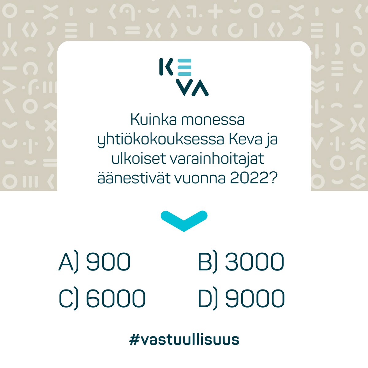 Keva_fi's tweet image. Tavoitteellinen vaikuttaminen sijoituskohteisiin sekä äänestäminen yhtiökokouksissa ovat keskeisimmät tavat, joilla Keva toteuttaa omistajaohjaustaan. Arvaatko, kuinka monessa yhtiökokouksessa vaikutimme globaalisti viime vuonna? 
Lisätietoa alla!🧵1/
#vastuullisuus #sijoitukset