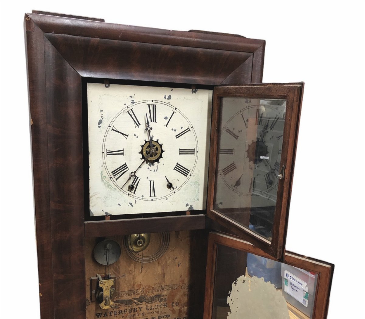 CLOCKS!  Check out Wednesday's Auction.  It starts to close at 8:00 PM.  All proceeds go back to the community!  conta.cc/3CevoU8