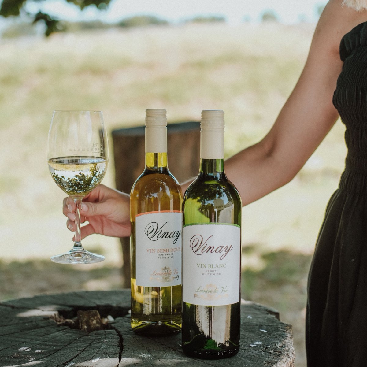 Vinay Wine Showdown! 

Semi Doux VS Vin Blanc - Which will win your heart? Taste the captivating contrast of Vinay wines. 🍇

#winelover #slanghoek #breedekloof #wine #whitewine #chardonnay #vinay #winetasting #winestagram #winery #winepairing  #wineoclock