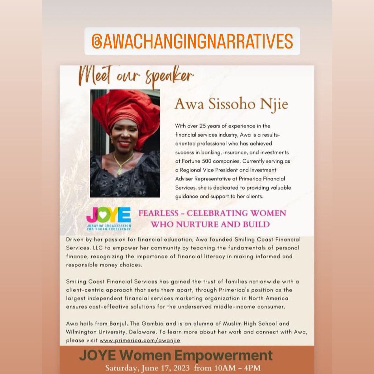 100 Diaspora Women tweet media