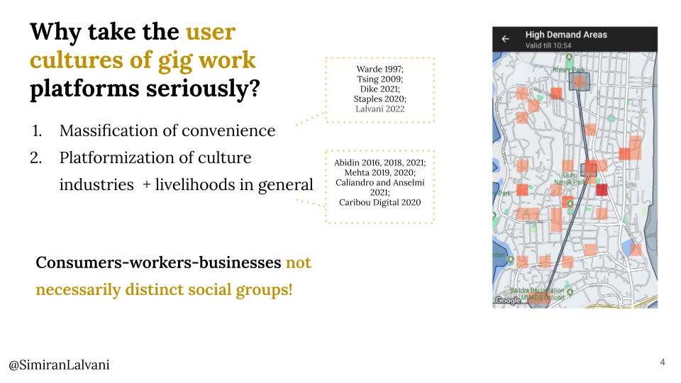 SimiranLalvani's tweet photo. #IMSW2023 scholars are the best! With them, I argued that hype built the prime real estate of apps. I developed 'tasting' - a fun+critical methodology of knowing platformization via hype. Tasting is built on insights from my pre PhD research on what platforms .. 1/2 https://t.co/cQfoypy1AI