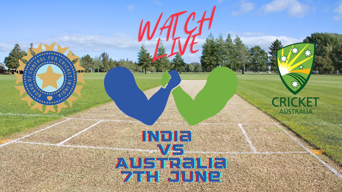 iamdeeplakhani's tweet photo. @clickakshay Hope you are ready for the FINALS of WORLD TEST CHAMPIONSHIP !!
#chakde #India #WTCFinal2023 #INDvsAUS https://t.co/d1FFXxvcSs