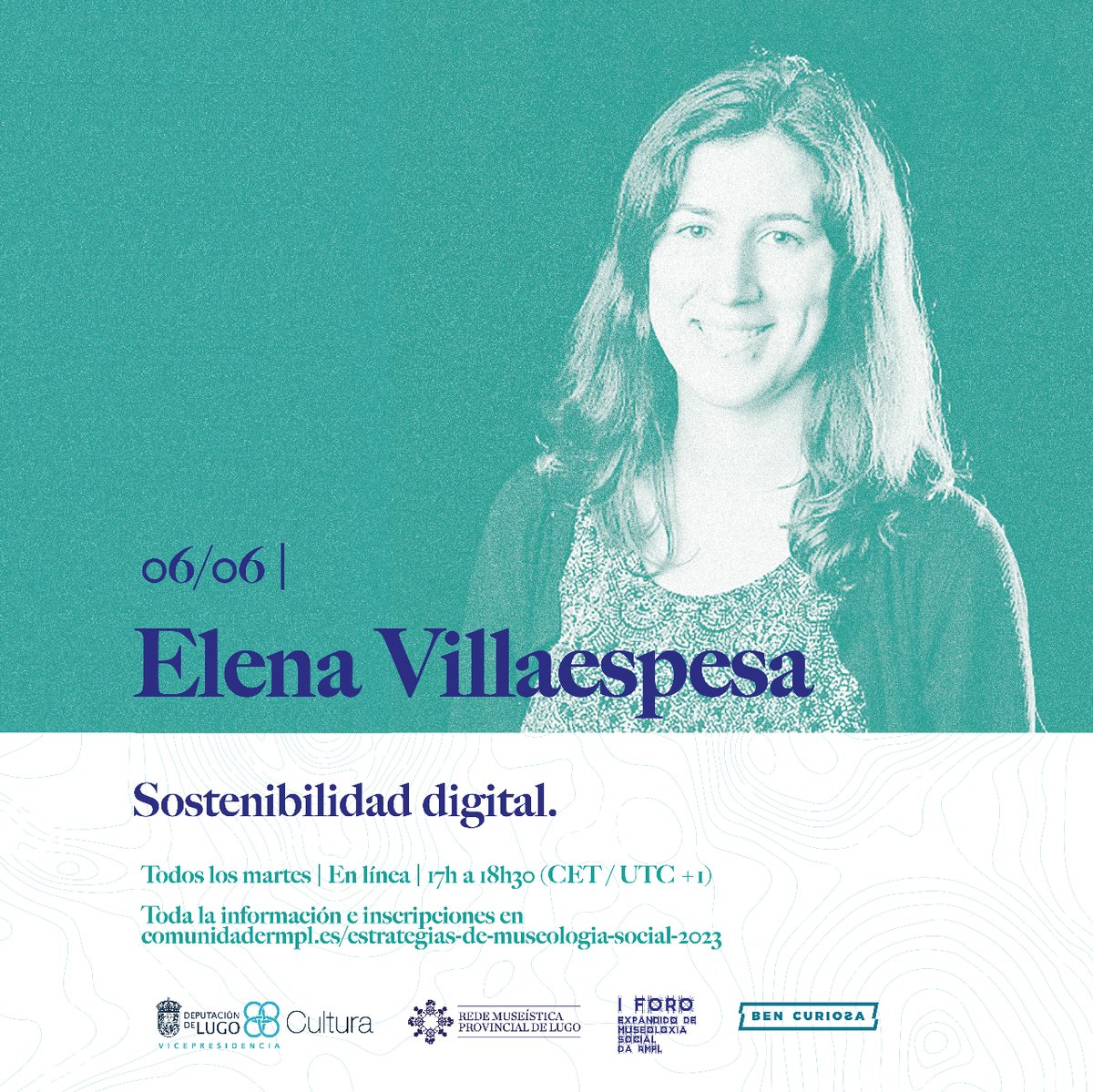 BenCuriosa's tweet photo. 💡 Llevamos varias semanas hablando de #sostenibilidad y #cultura desde diversas perspectivas.

Nos faltaba poner el foco en el ámbito digital, pero este martes podremos hacerlo de la mano de Elena Villaespesa @elenustika 😊

#EdMS23 #aprendercompartiendo #DIM2023 https://t.co/wfkhVVrsYw
