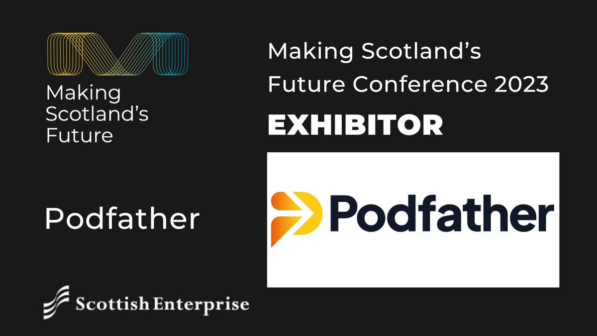 Need expertise on planning and managing your vehicle fleets more efficiently? Visit Making Scotland’s Future 2023 newest exhibitor <a href="/thepodfathercom/">Podfather</a> on 22 June!

Find out more and book today 👉 makingscotlandsfutureconference.scot/sponsors

#MakingScotlandsFuture #Manufacturing #Conference #Exhibitor