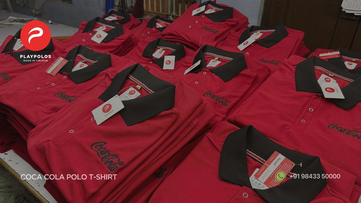 sundarpolos's tweet photo. Coca Cola's Exclusive Polo T-Shirt Supply with PLAYPOLOS Hashtags: # ..For more info visit...https://t.co/5pHmsyvhJg https://t.co/5tg49X6y48