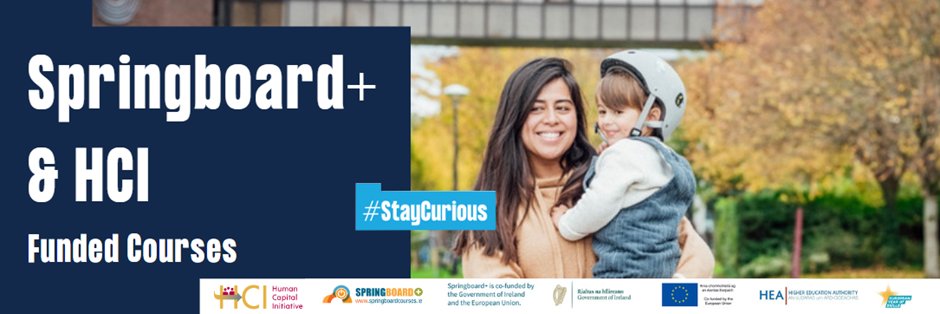 AlliedHealthUL's tweet photo. We are thrilled to announce that Minister Simon Harris confirmed the programmes that will receive Springboard or HCI 2023/2024 funding. UL is delighted to offer 18 programmes with 90% - 100% funding to those who are employed, unemployed or considering returning to the workforce. https://t.co/uOci2wnL0C