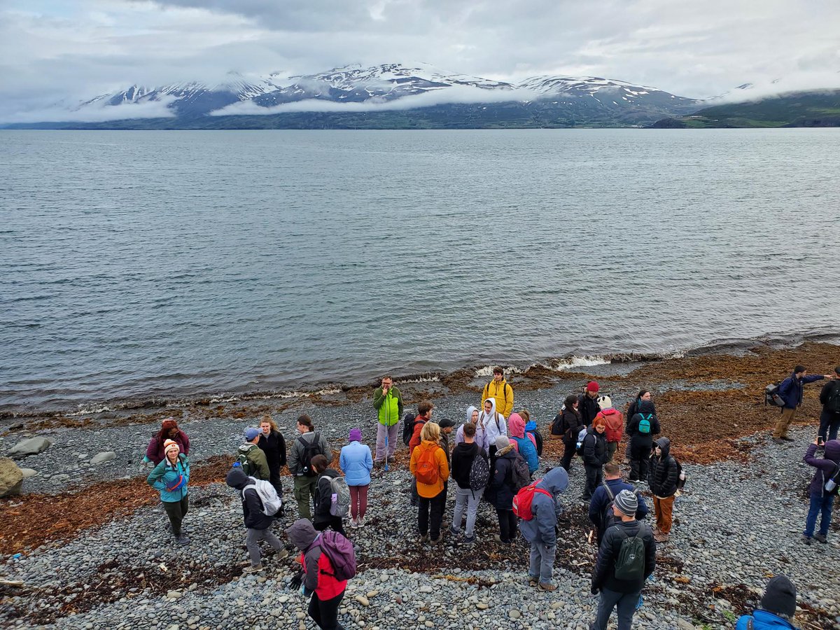 #UMassD students are in #Iceland this summer with Dr. Mark Silby studying microbial diversity near the #Arctic Circle. Earning #Biology credit, students study microbes interacting in lichens &amp; geothermal locations + applications in #biotech