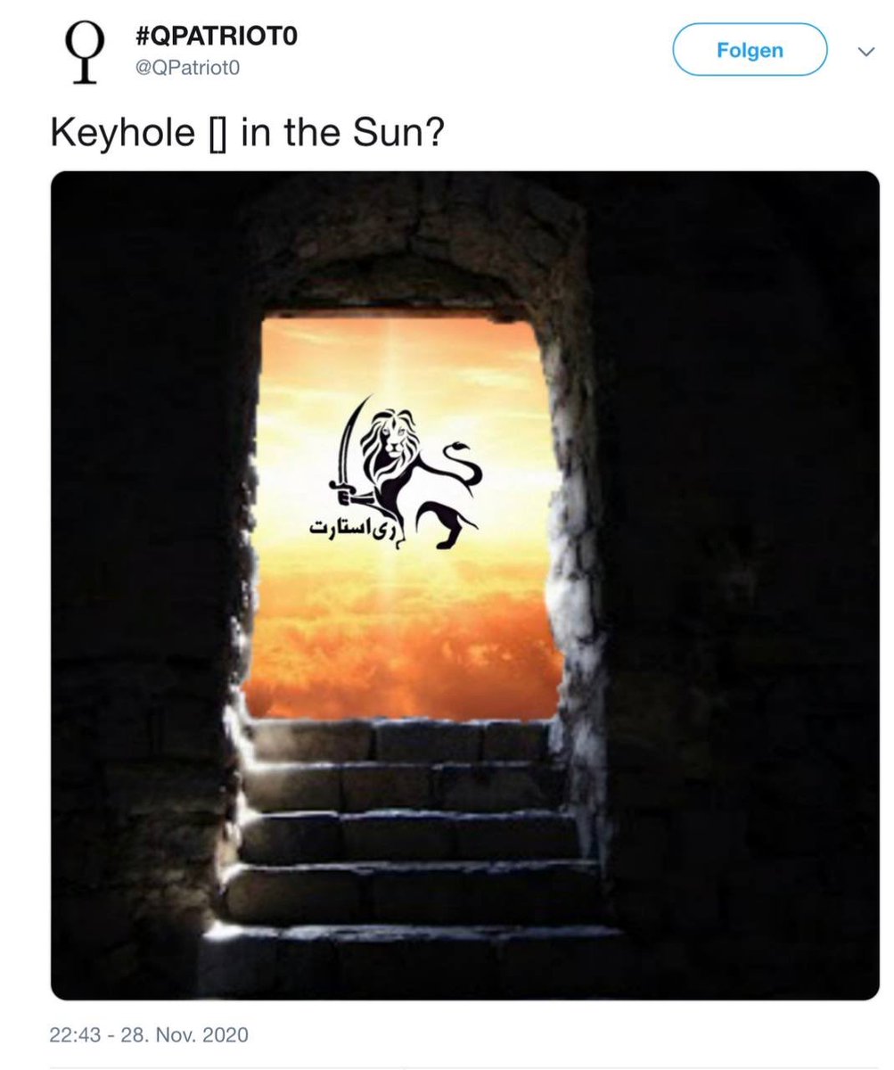 Keyhole [] in the Sun?