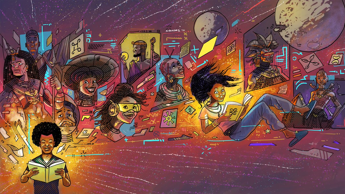 soila_kenya's tweet photo. Hey!

I'm looking for a logo designer/illustrator to create a logo for @afrofantasylit. Think African myths, legends, fantasy, science fiction, space travel, afro-futurism.

DM with samples of your work + your rates if you think your style fits the vibe!

Pls RT 🔁❤️ https://t.co/LAAmlkBkWa
