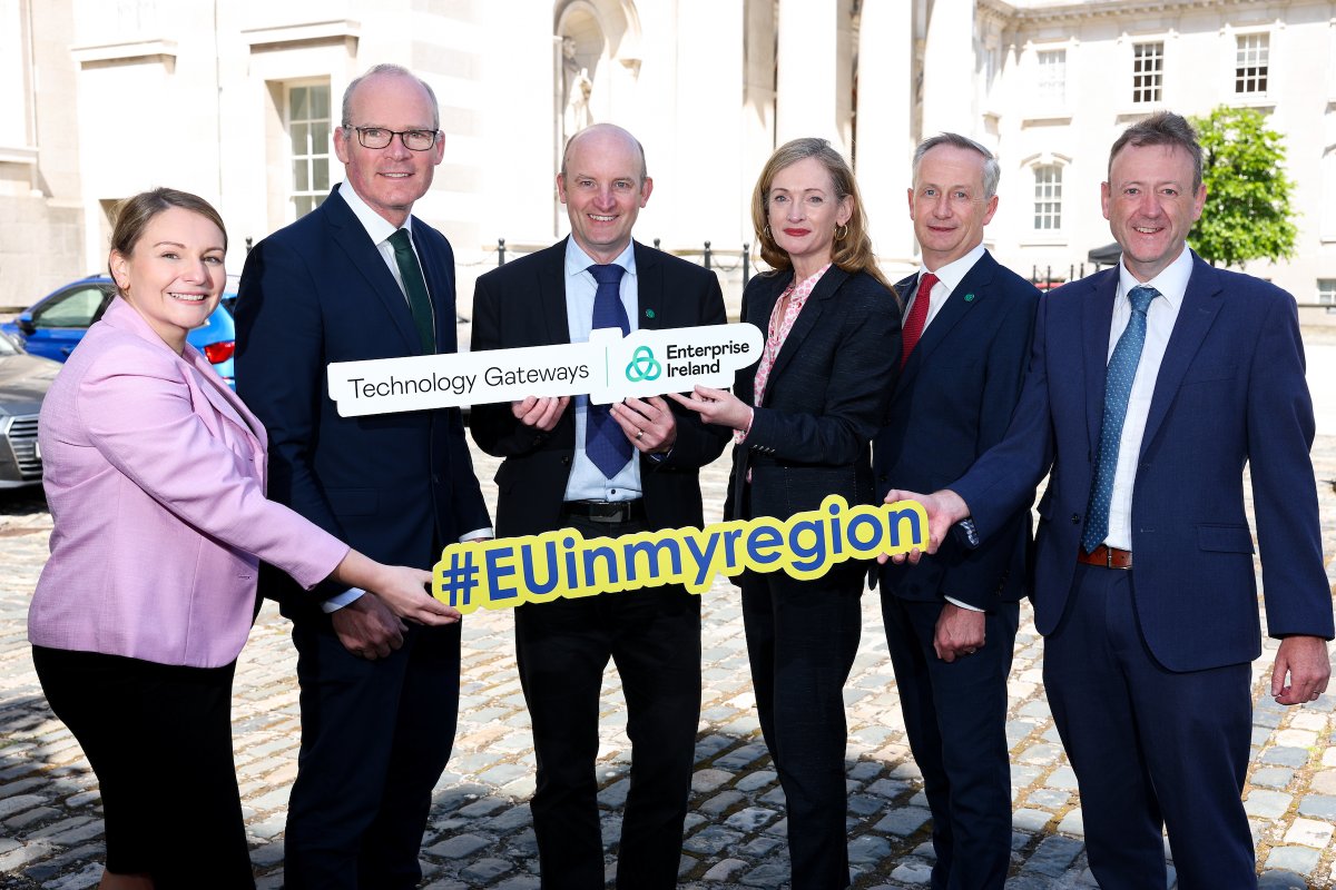 Minister Coveney and Minister Calleary launch new Enterprise Ireland Technology Gateway Programme #EUinmyregion southernassembly.ie/news/news-arti…
