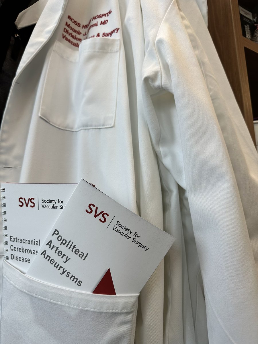 Thanks <a href="/VascularSVS/">Vascular SVS</a> &amp; <a href="/WLGore/">Gore</a> for their grant to sponsor these pocket guidelines! #Thankful and #honored to have been part of the “et al” on the Popliteal Aneurysm guidelines.