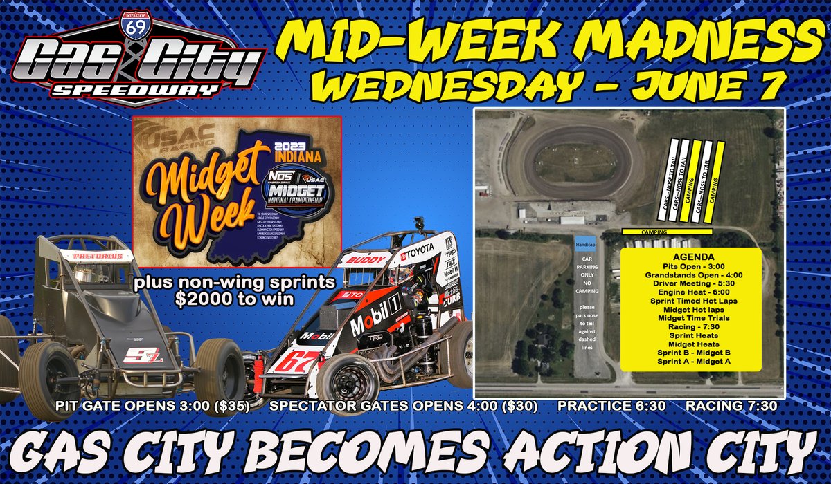 Gas City I69 Speedway on Twitter "Following IMW23 with USACNation
