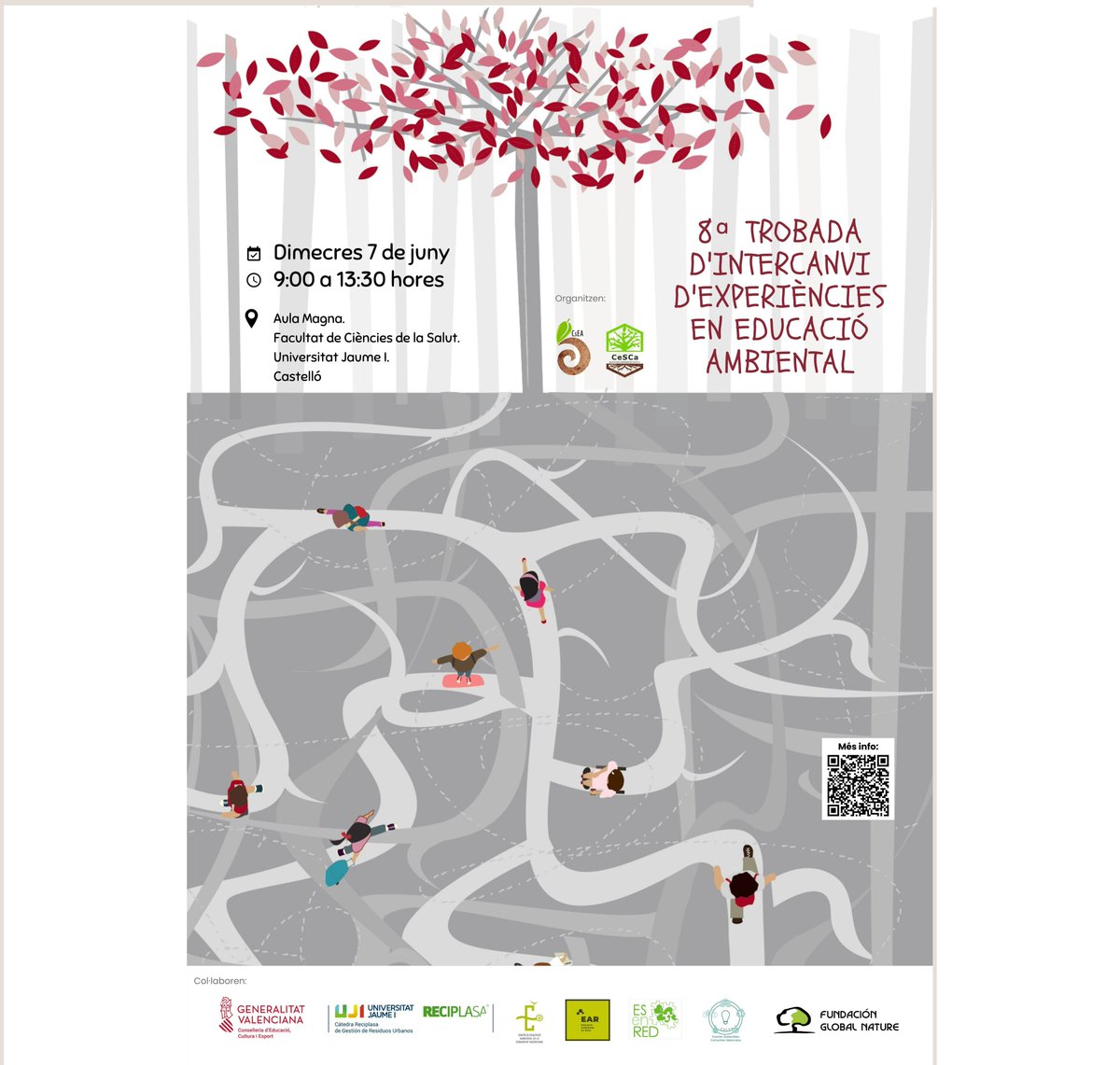 TorreblancaNatu's tweet photo. El "Intercambio de Experiencias en Educación Ambiental" es un gran aliciente para los alumnos/as que quieren presentar los programas ambientales en los que han trabajado. 
@FGlobalNature estará allí para dar soporte e informar de las actividades que se realizan en el #espainatura https://t.co/psxowZ5ACm