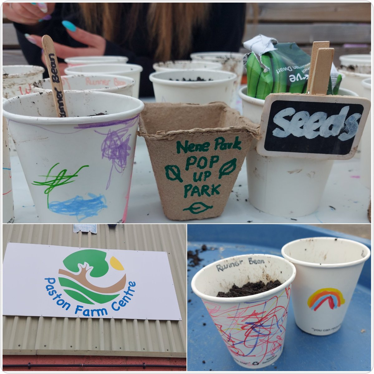 We had a great time planting seeds at Paston Farm Centre Puddle Ducks session this morning - we can't wait to see them grow 🌱