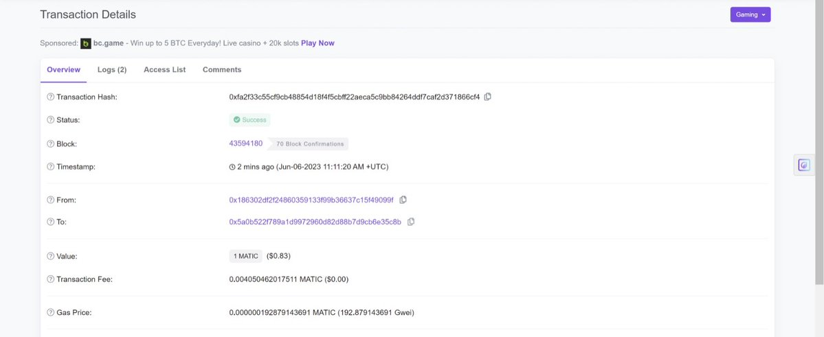 runningpopsgame's tweet photo. First Mainnet Transaction💜
Digital Assets Transactions Successfully Integrated💃
Now, we start the game reveal. Are you ready? #Runningpops #PushingP https://t.co/edEhh86LpP