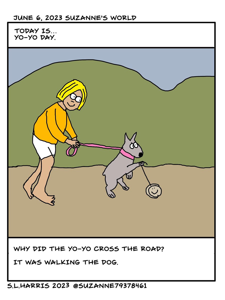 Suzanne79378461's tweet image. #YoyoDay #Yoyo #WalkTheDog