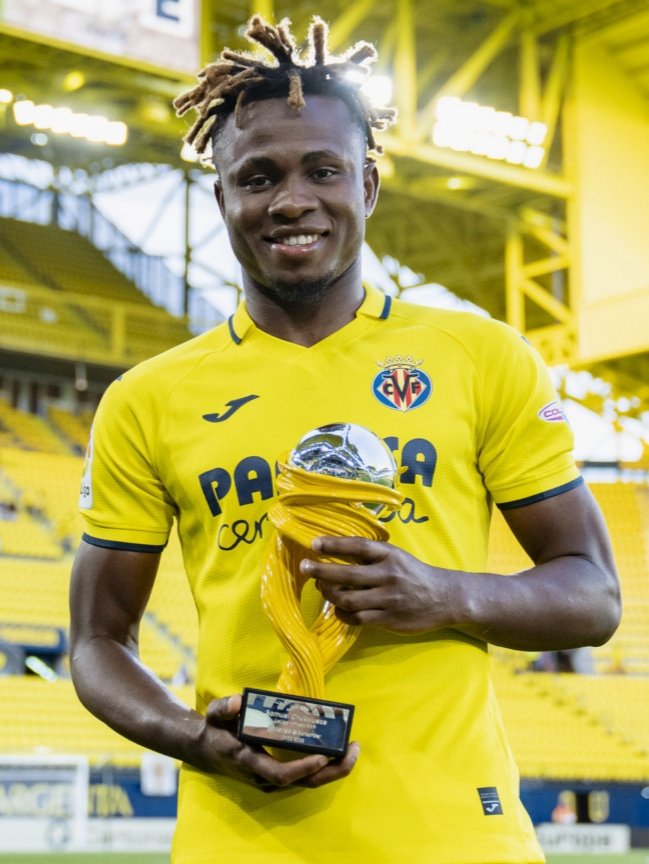 Samuel Chukwueze has been named La Liga's African Player of the Season 🌟