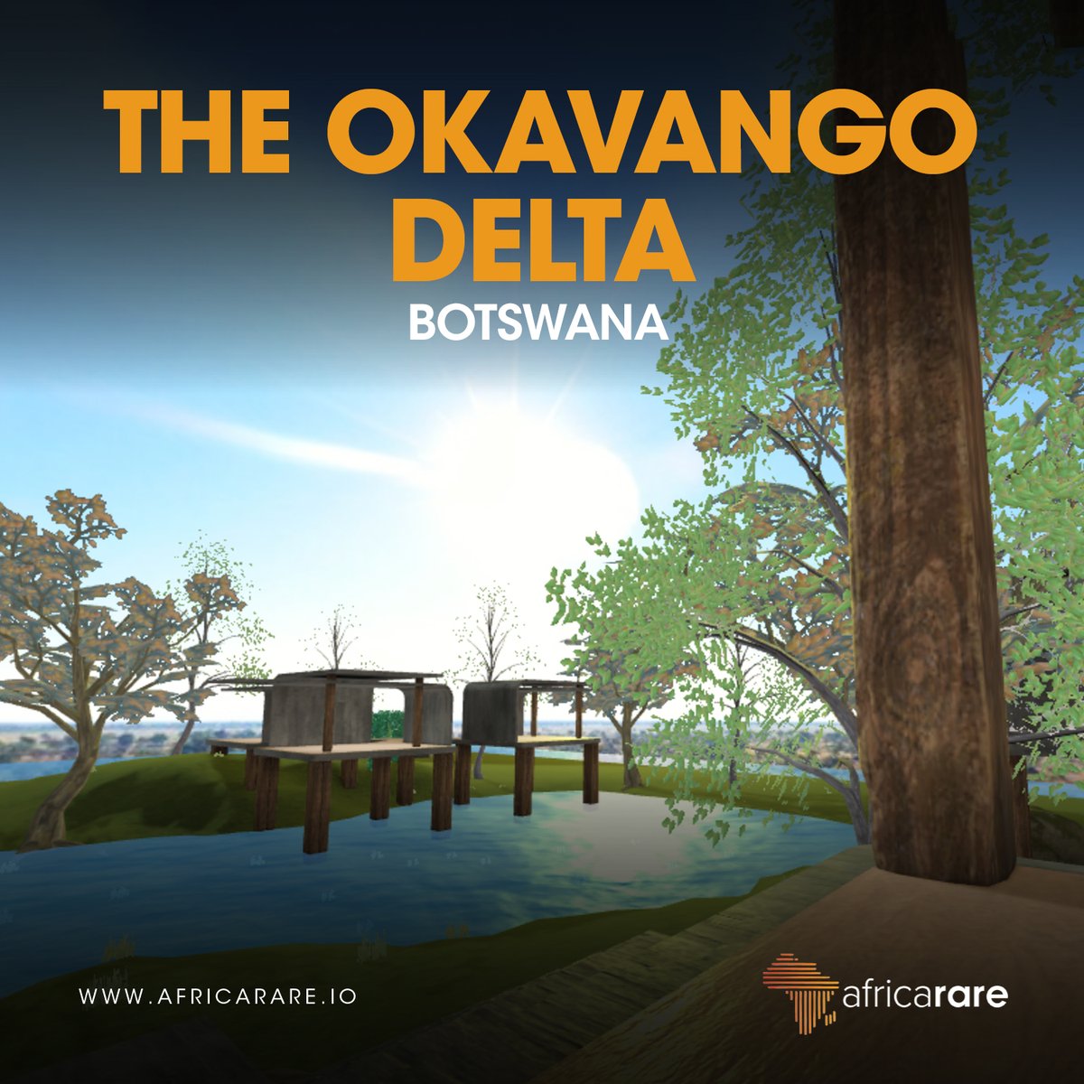GM Ubuntulanders check out The Okavango Delta - Botswana 🇧🇼 virtual meeting room in Ubuntuland or choose from 10 other stunning and picturesque locations! Let us know what you think 

👉 Try our Virtual Reality Meeting Rooms today: africarare.io/meeting-rooms

#ubuntuland