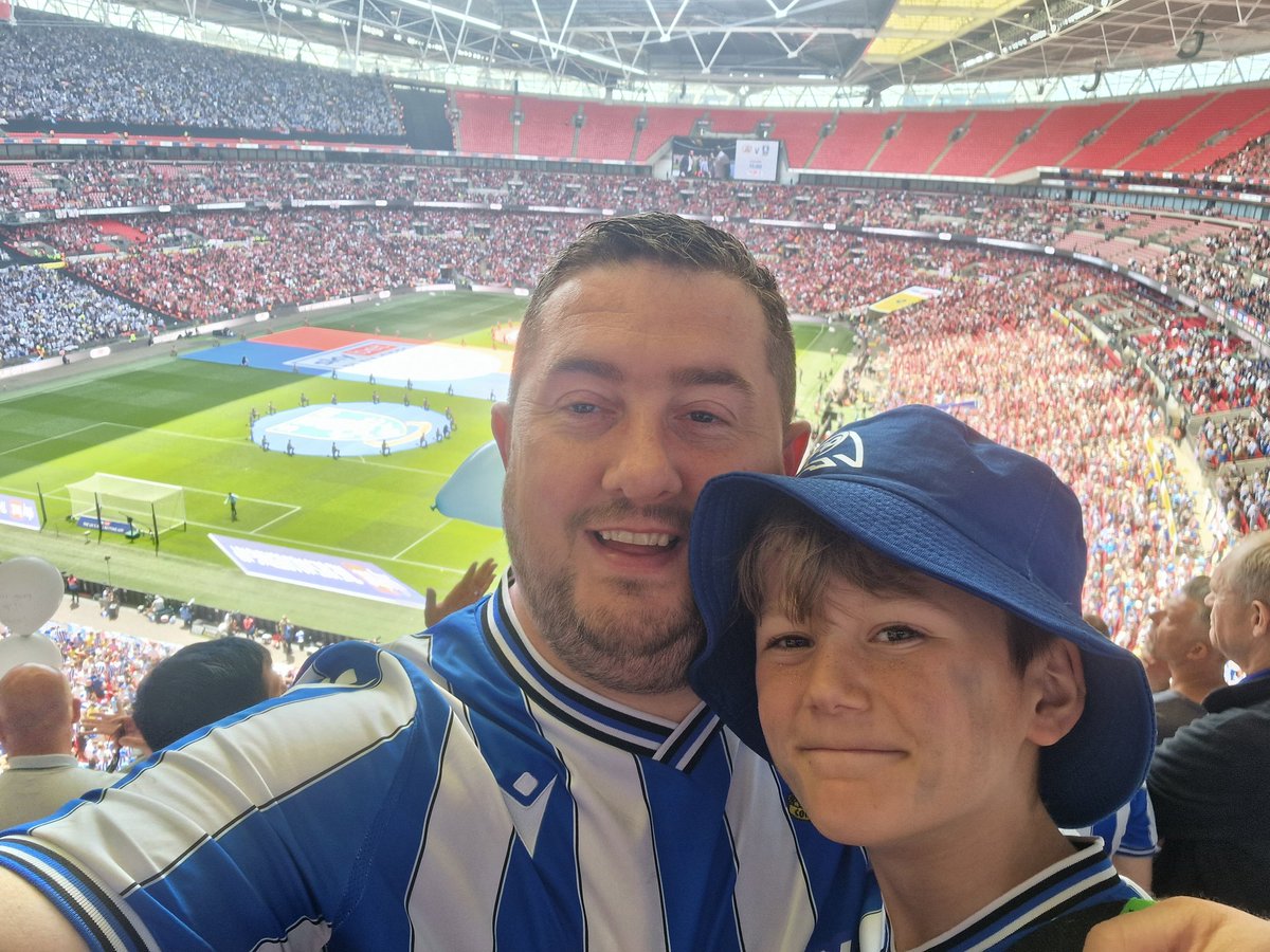 @swfc My son's first (of many) season ticket, spending quality time with my Boy, finished with a trip to Wembley! Watching him play football with Ecclesfield Red Rose and developing as a player with @SWFCCP on Mondays. BEST SEASON EVER #swfc