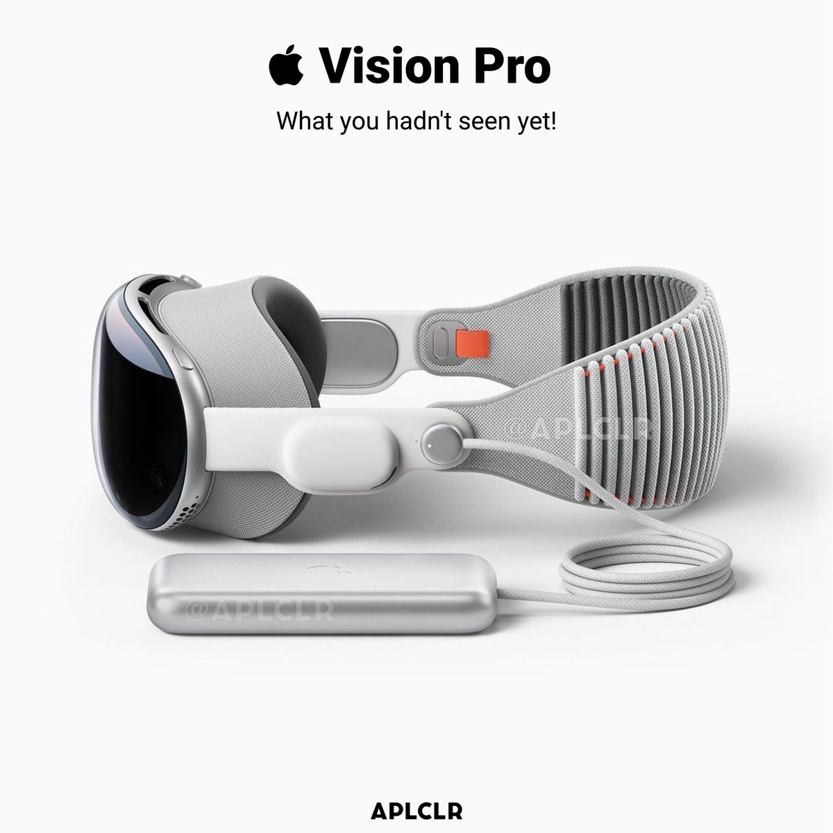 ApplesFresh_'s tweet photo. Apple Vision Pro! 🥽 
Collab: @aplclr 
#applevisionpro https://t.co/dTLxOIU6LM