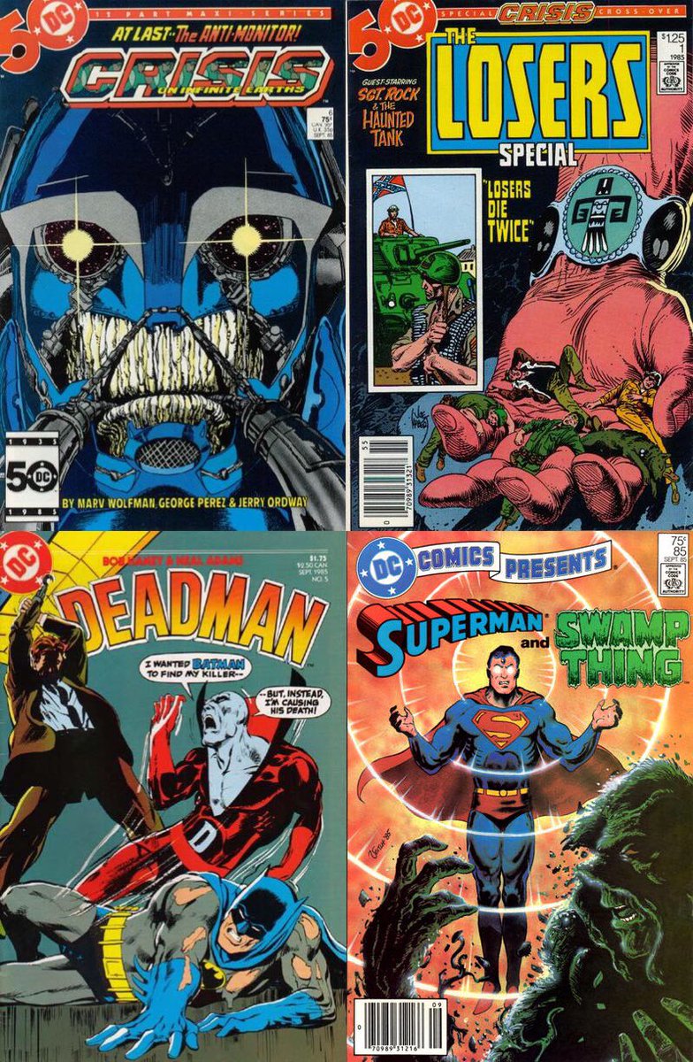 TheToyroom's tweet photo. 38 Years Ago This Week
#WhatIWasReading #1985Comics #80sComics #DCComics https://t.co/3WrgCqE71r