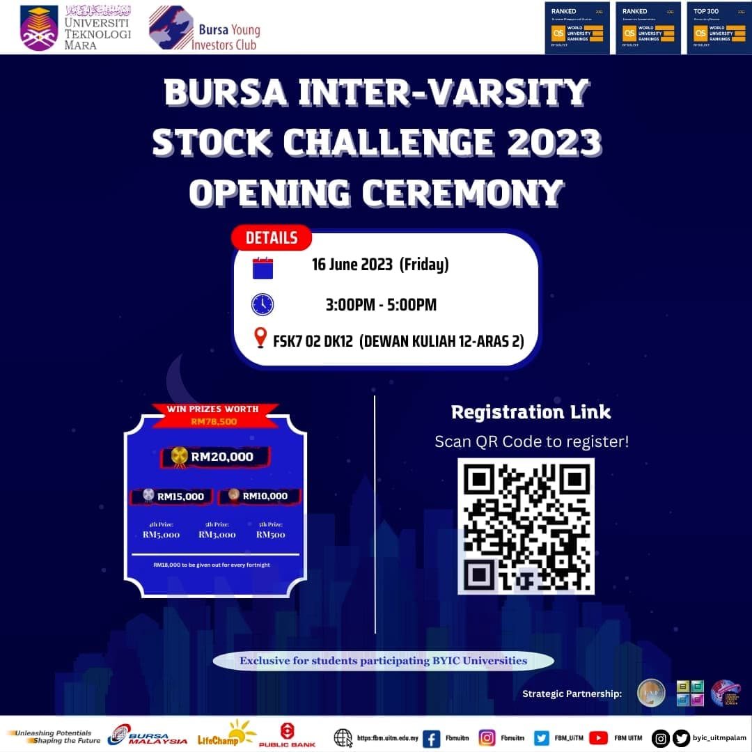 Next week as well, we will be organizing an open ceremony, do join us!!