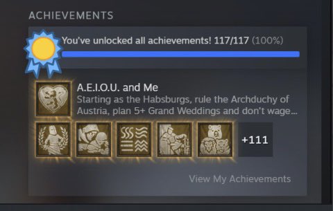 Amphordia's tweet photo. Phew !! It was really a challange!! What’s next? 😎 @CrusaderKings @PdxInteractive https://t.co/GKibvYTA1P