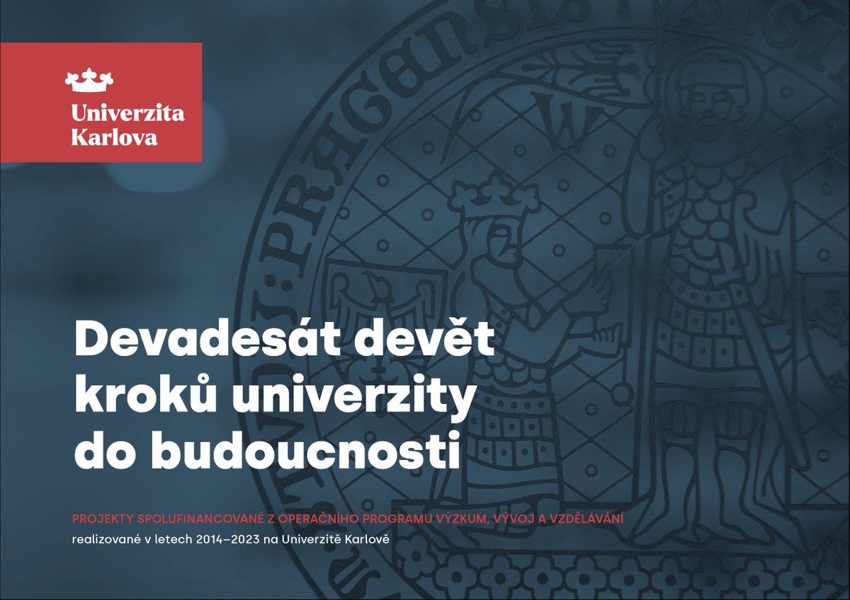 👑 Devadesát devět kroků Univerzity Karlovy do budoucnosti

🙌 Devítileté úsilí o modernější univerzitu, útulnější zázemí, širší nabídku oborů a mezinárodní prostředí je úspěšně za námi!

📌 E-book je k přečtení zde: link.cuni.cz/99krokuUK