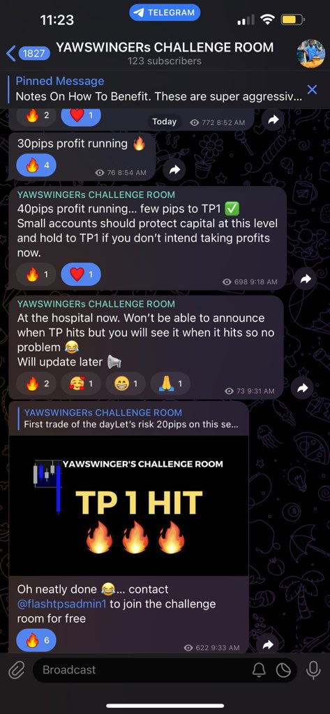 yawswinger's tweet photo. Consistency. $300 to $500 in 2 days for member in the challenge room and he didn’t even pay me nothing to get the signals. The reviews plenty but take this 2 hold body 😂 https://t.co/hKkLKtTWef