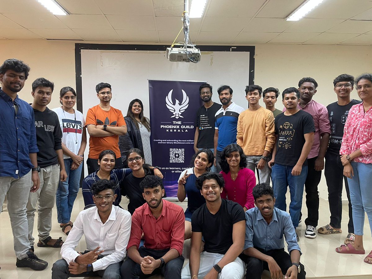 PhoenixGuildHQ's tweet photo. Another edition of #StarknetConnect happened in Kochi! 🎉
We had enthusiastic attendees and a very keen Cairo-focused group. A Special shoutout to our amazing speakers @rosemary_benny, @Shebitweet, and the @keralatpg team.
@StarknetIndEco
#KeepStarknetStrange #blockchain https://t.co/Sc07dk9uaU
