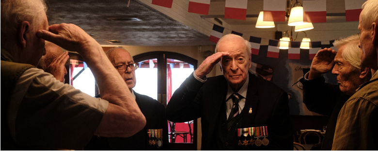 Today, on the 79th anniversary of the D-Day landings, Pathe has released a new film still of Michael Caine as D-Day veteran, Bernie Jordan, in the upcoming feature THE GREAT ESCAPER.

The film will be released in cinemas later this year.