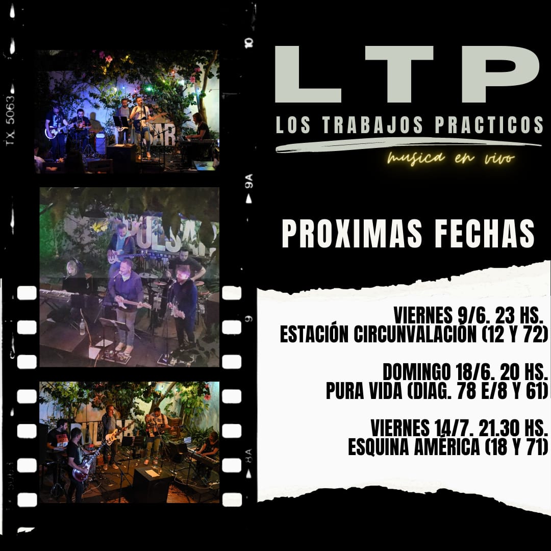 maurodiaz73's tweet photo. Pasen, vean y avisen a todo el mundo.
Tocan Los Trabajos Prácticos. https://t.co/zlWBIZla7y