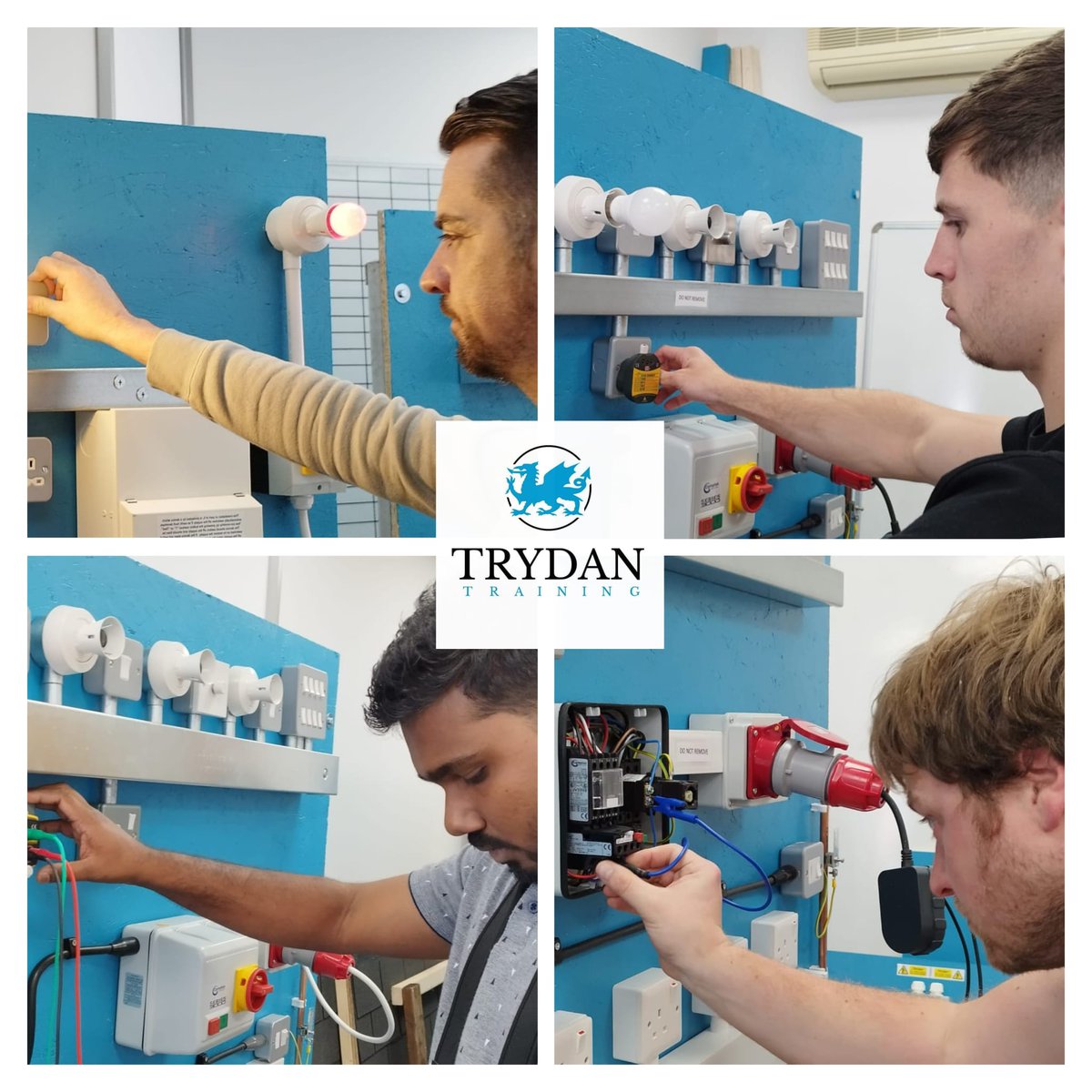 Another 4 completed their Inspection and Testing 2391-52 with us. 

Our next dates for the 2391-52 are:
⚡26th - 30th June 5 days
⚡10th - 14th July 5 days 
⚡4th - 26th July, Tue and Wed evening for 4 weeks

Funding may be available if you're living in Wales. Contact us for info