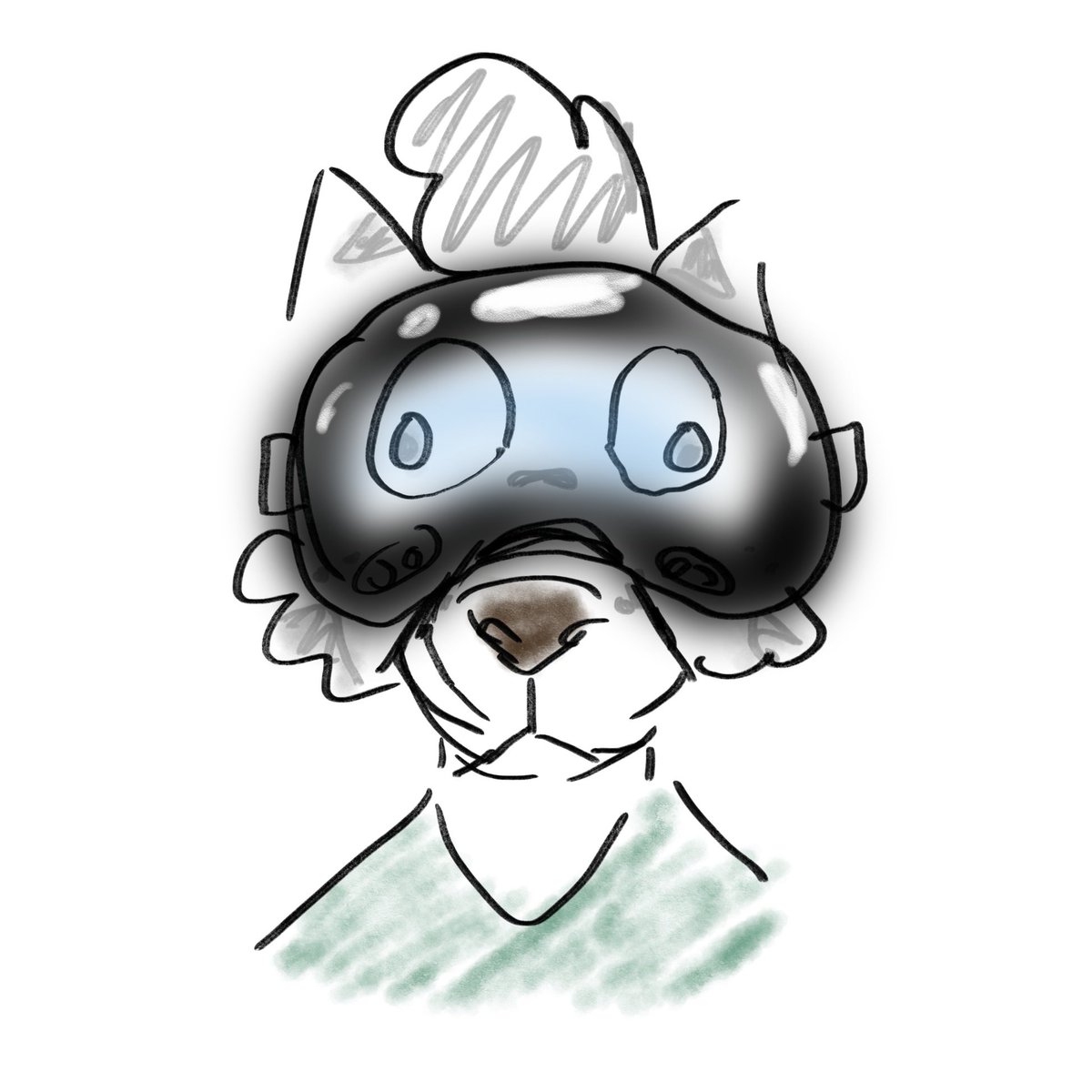 thatotherfurry's tweet photo. BRO GOT THAT REALITY PRO HEADSET FR FR 
#RealityPro #furryart #art #AppleVR https://t.co/TwpIOU09vo
