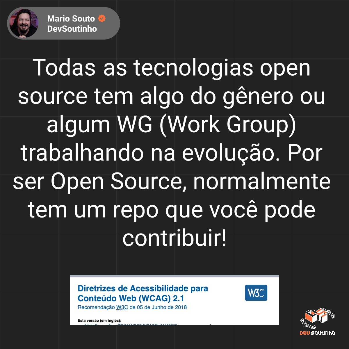 Mario Souto - DevSoutinho tweet media