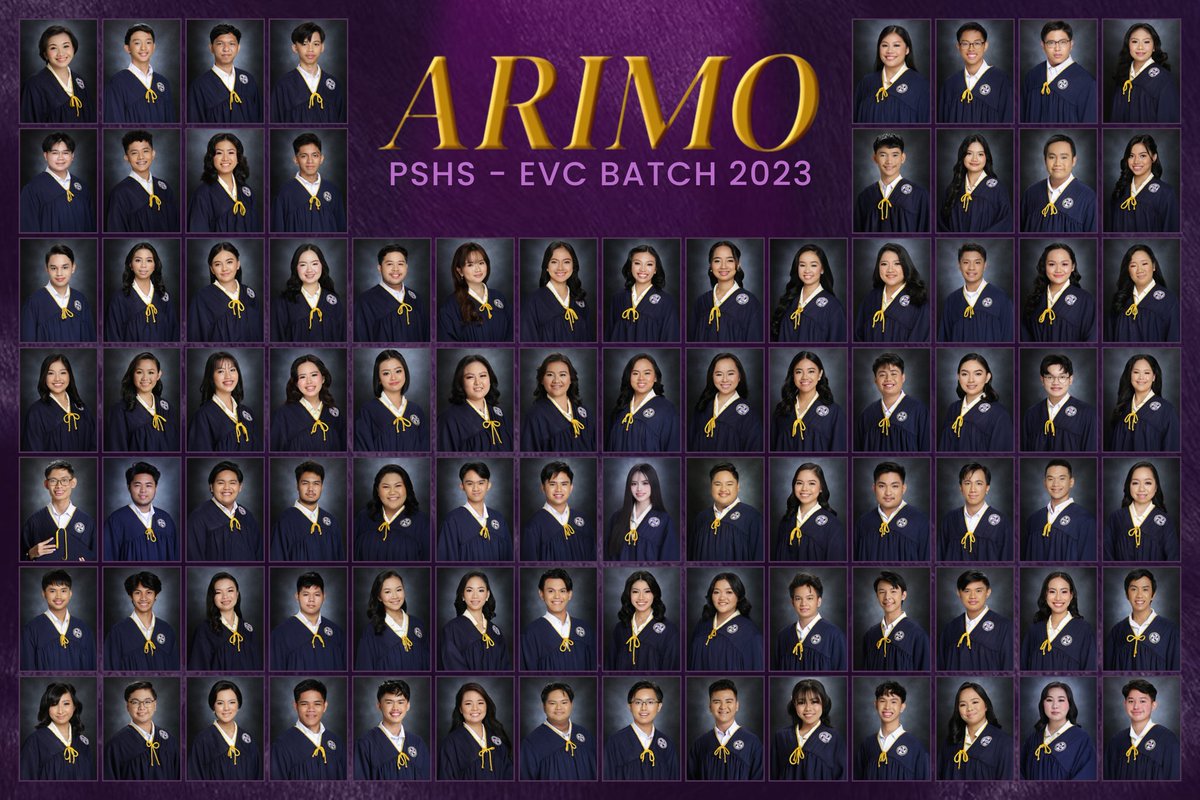 evcbentetres's tweet photo. Anim na taon, 
Walumpu’t anim na tao, 
Iisang lupon - 
ARIMO.

Ang paglalakbay ng Batch Arimo sa Mataas na Paaralan ng Pilipinas sa Agham - Kampus sa Silangang Visayas sa loob ng anim na taon ay hindi naging pangkaraniwan. Ito ay napuno ng mga sandali ng tagumpay at hamon. https://t.co/WMTLjwb5nu
