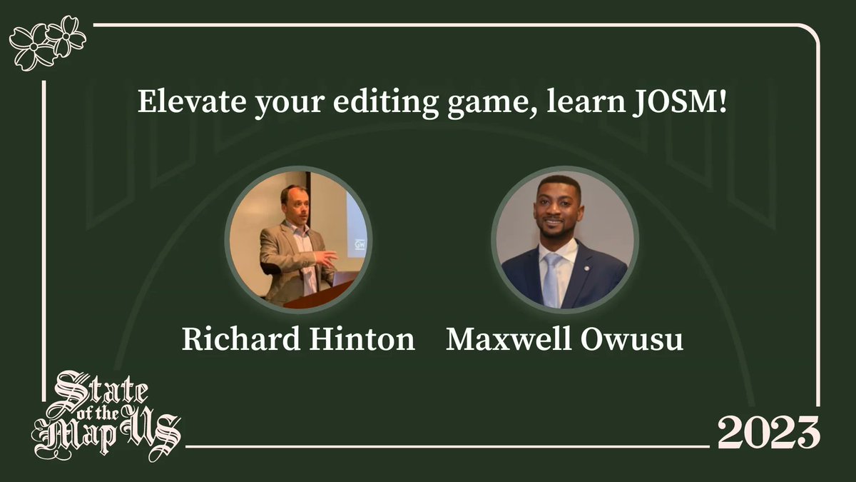 State of the Map US (@sotmus) on Twitter photo Join @NewfieMapper & <a href="/mowusu48/">maxwell owusu</a> at #SOTMUS2023 for a fun and informative workshop that will elevate your editing skills in #OpenStreetMap! Join @NewfieMapper & <a href="/mowusu48/">maxwell owusu</a> at #SOTMUS2023 for a fun and informative workshop that will elevate your editing skills in #OpenStreetMap!