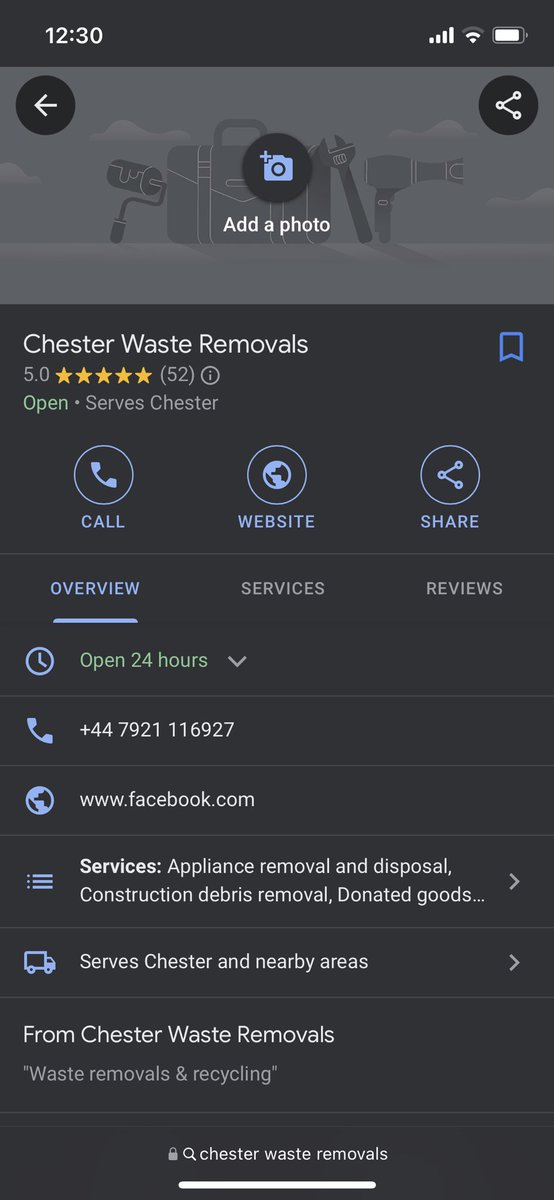 benjones_34's tweet photo. @LisaBuxton13 @ShitChester Chester Waste Removals https://t.co/VujmsMdAdu