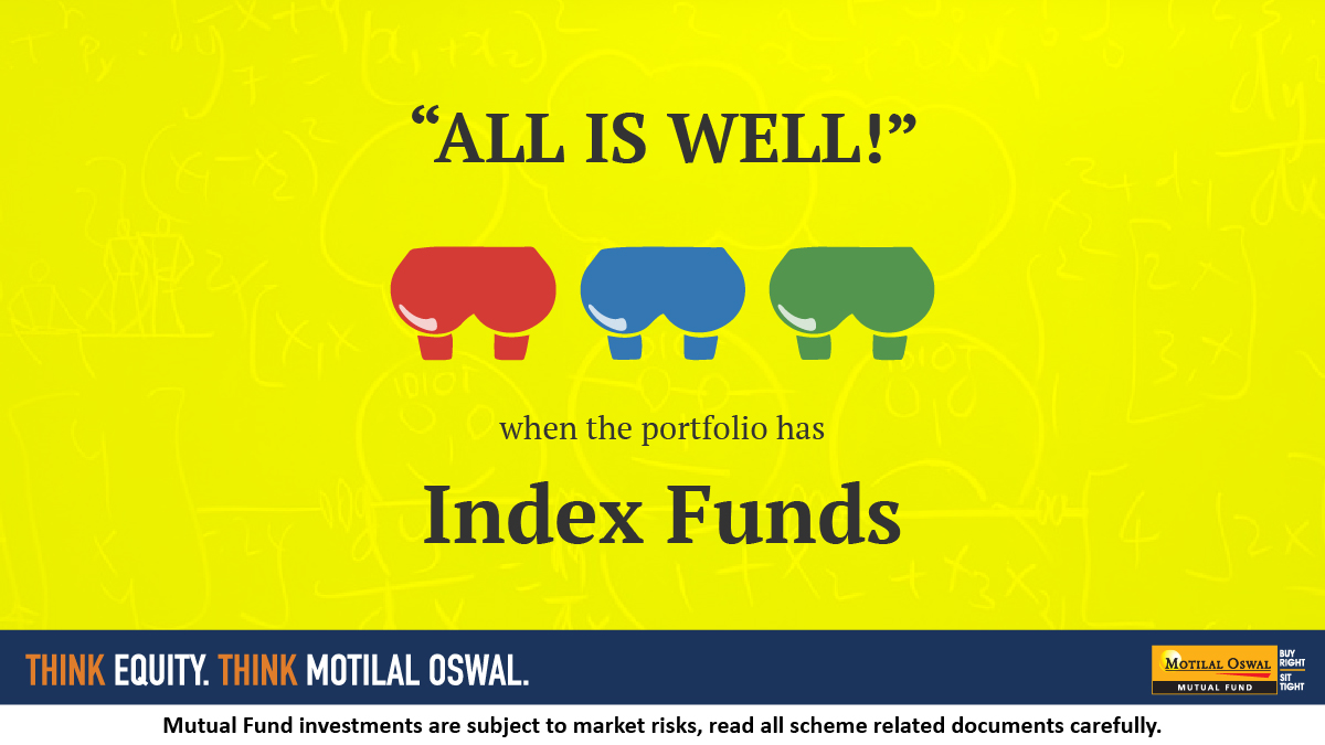 Chamatkar ho ya na ho, Index Funds hai toh All is Well!

#IndexFundsHaiNaBhai #MutualFunds #3idiots #IndexFunds #mutualfundssahihai #motilaloswal #MotilalOswalAMC #ThinkEquityThinkMotilalOswal #investments #equity