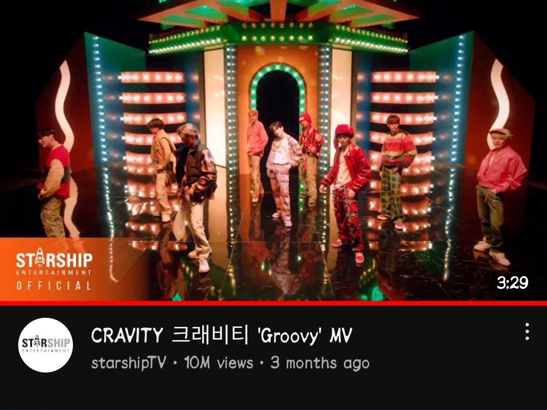 Not ruining ur love and giggles or wth r u up to but I've seen a lot of people discovering and 'stanning' THE babygirl Jellypop Seongmin but guys can you please stream Groovy too lmao we're still stucked at 10M like- 👁️🕳️👁️

youtu.be/uqrGN_BiC2g
